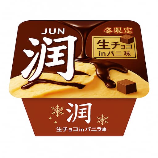 2025年10月6日発売】ロッテ「爽 生チョコinバニラ」冬限定フレーバー