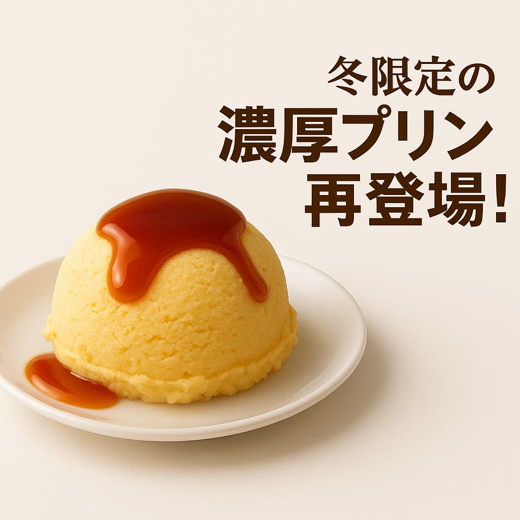 プリン様　月曜日 2025年12月16日発売】ロッテ『爽 贅沢濃蜜プリン』登場｜北海道生