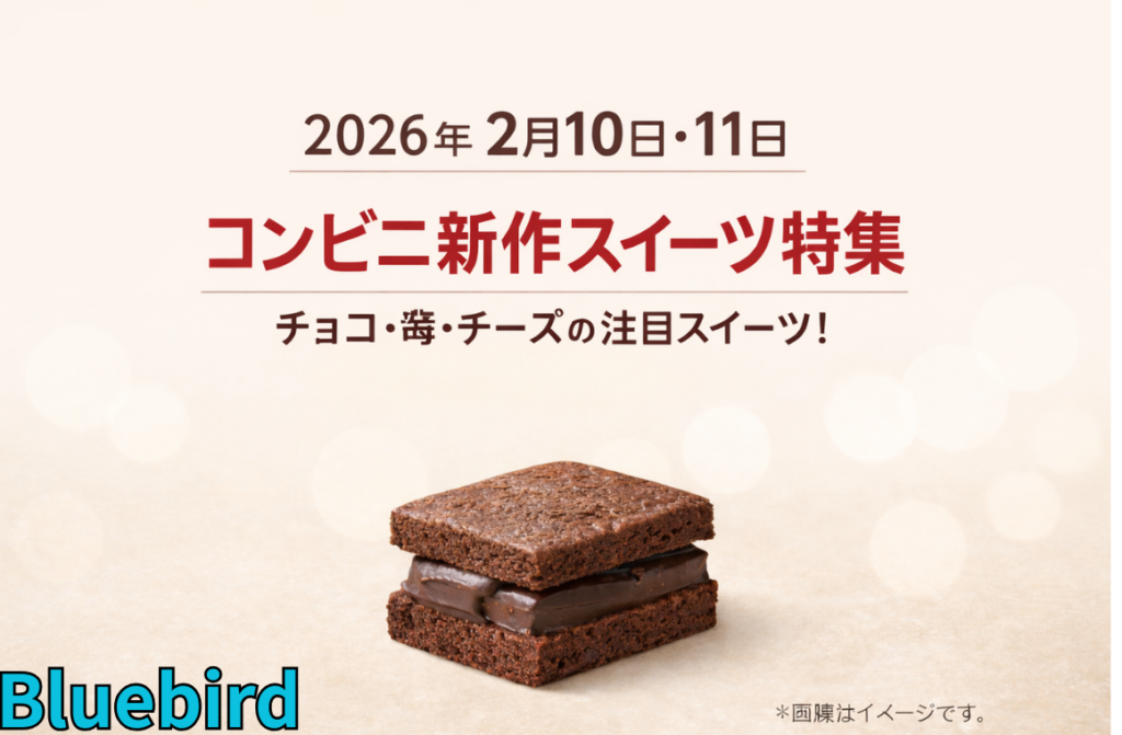 2026年2月発売 コンビニ新作スイーツ特集｜チョコ・苺・チーズ系まとめ